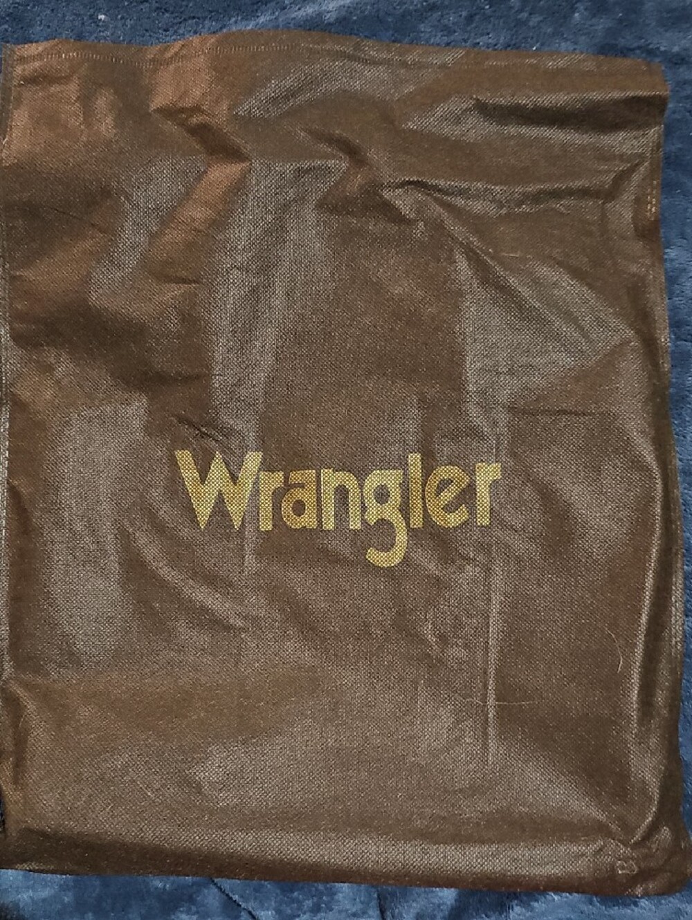 Wrangler Brown Tote with Pink Accents and Geometric Embroidery - Picture 6 of 8